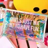 Hot Dear-Lover Laser Waterproof Zipper Makeup Bag White