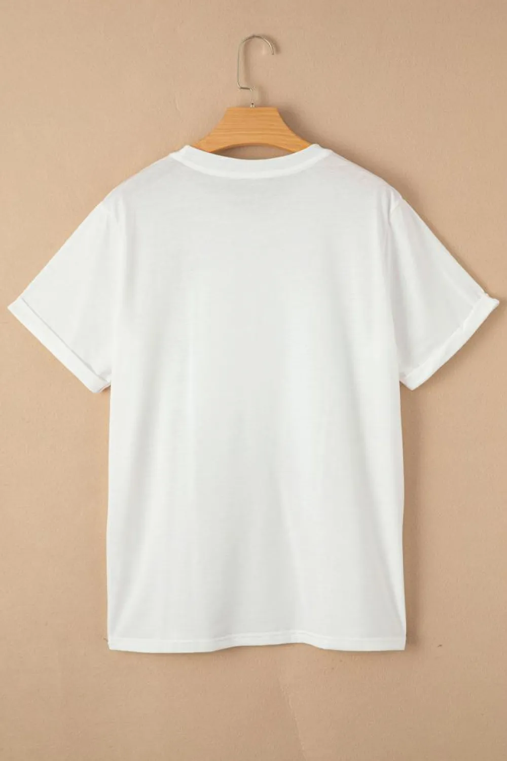 Online Dear-Lover PARTY IN THE USA Flag Fashion Graphic Tee White