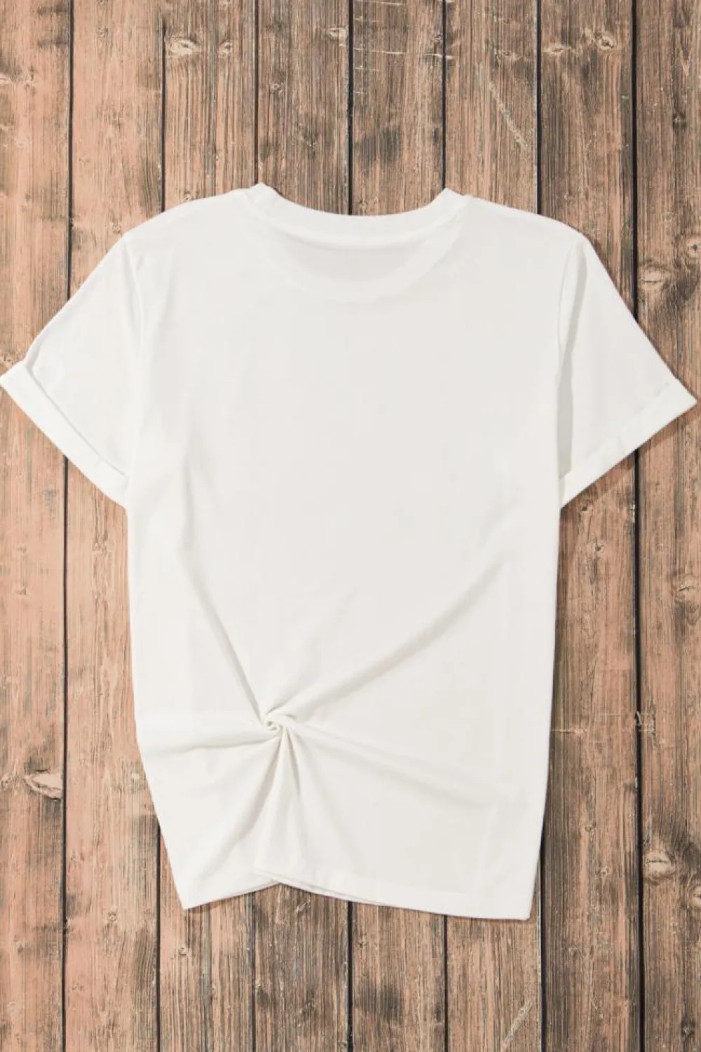 Discount Dear-Lover Sequin Crawfish Potato Lemon Corn Graphic Crewneck T Shirt White