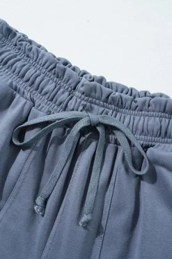 Sale Dear-Lover Mineral Wash Multi Pockets Lace-up Waist Harem Pants Wild Wind